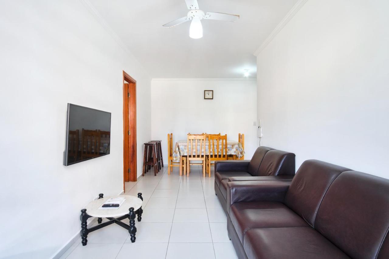 Apartamento A 100 Metros Da Praia, Bem Localizado, Com Ar Condicionado E Wi-Fi -23 - Edificio Lenamar II Ubatuba Eksteriør bilde