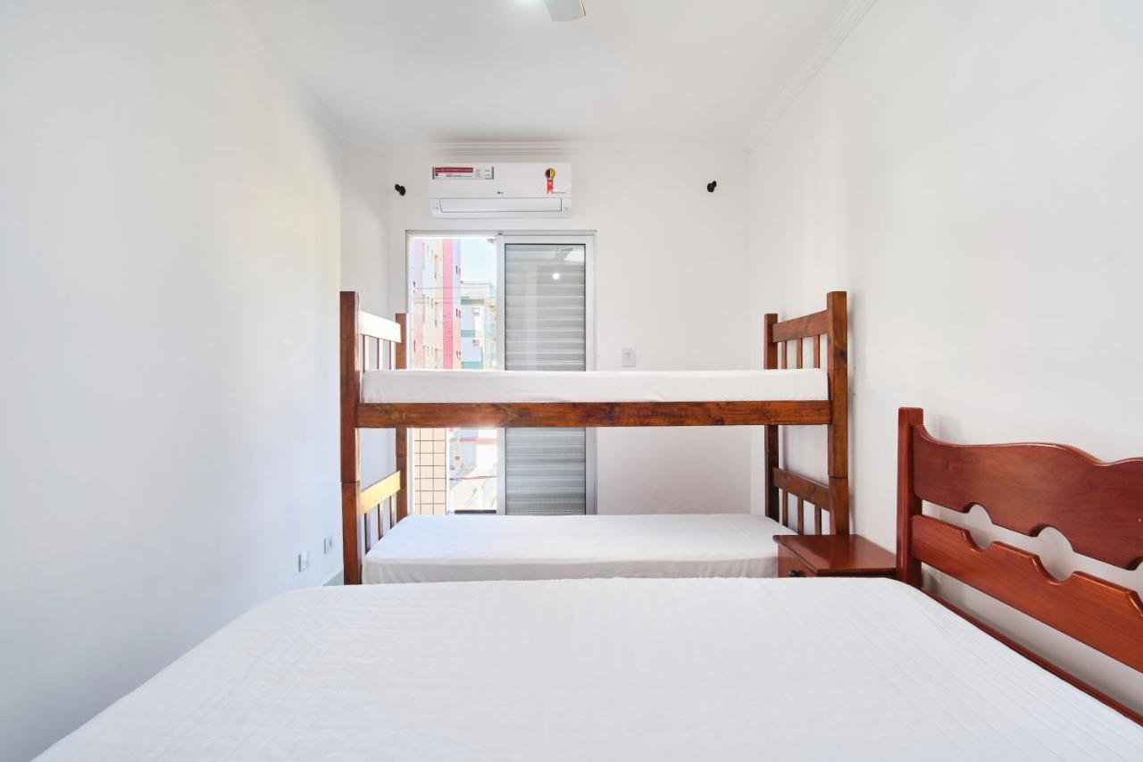 Apartamento A 100 Metros Da Praia, Bem Localizado, Com Ar Condicionado E Wi-Fi -23 - Edificio Lenamar II Ubatuba Eksteriør bilde